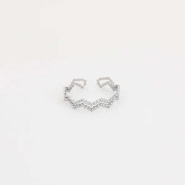 Basic bolletjes ring