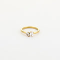 Vintage ring met diamant
