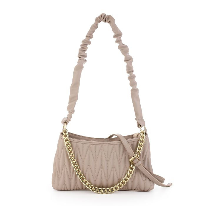 Handtas met gouden ketting