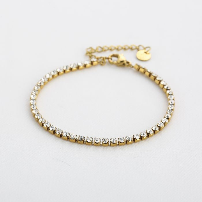 Armbandje met strass