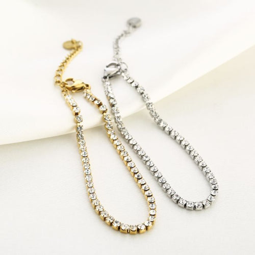 Armbandje met strass