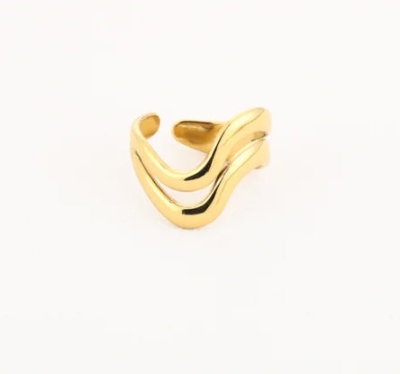 Basic ring met golven